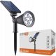  Lampada solare SuperLED, nera, 39,5 cm, 1 pz.