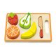  Viga Toys Set da taglio in legno con frutta (50978)