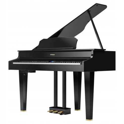  Roland GP 607 PE nero lucido - pianoforte digitale