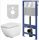 Set wc incasso Cersanit Caspia