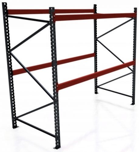 Scaffale da magazzino in metallo 200 x 195 x 110 cm