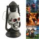  LANTERNA CON TESCHIO DI HALLOWEEN, LAMPADA A LED PER FESTA DI HALLOWEEN