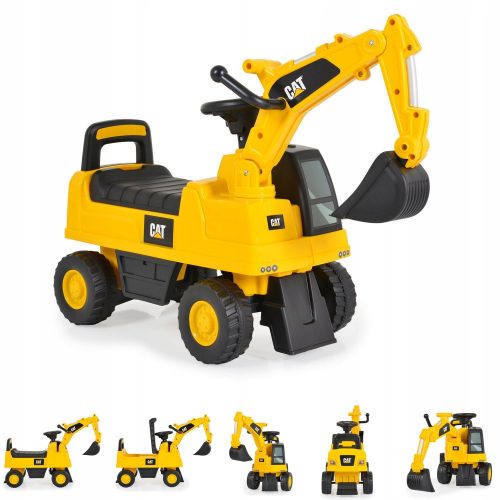  Escavatore CATERPILLAR per bambini CAT JEDZIK PULLER benna mobile SUONI