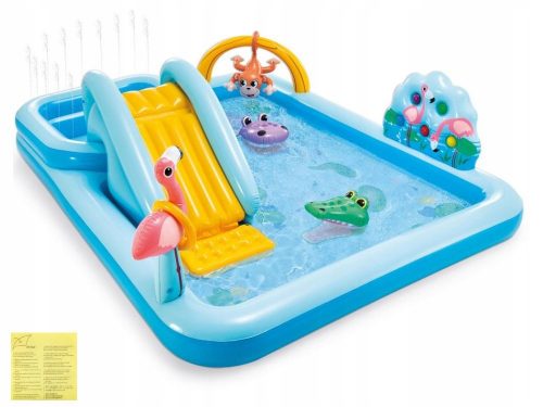 Piscina gonfiabile rettangolare Intex 57161 244 x 198 cm