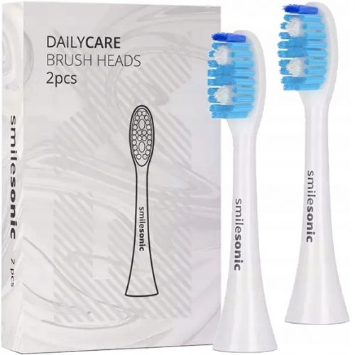  Punte Smilesonic DailyCare bianche 2 pz.