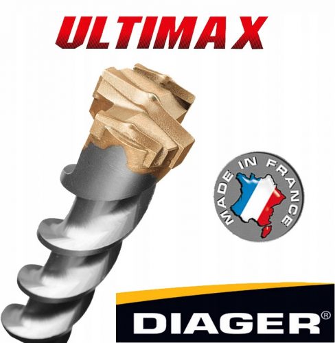 Punta per cemento Diager 166D24L0540 24x540 mm