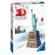  Puzzle 3D Ravensburger 108 pezzi statua della Libertà