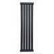  Termoarredo da bagno DUBAI 140/38 nero