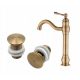 Rubinetto per lavabo da terra CHDE Retro Brass