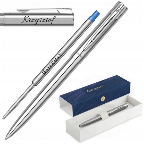  Penna a sfera automatica Waterman blu