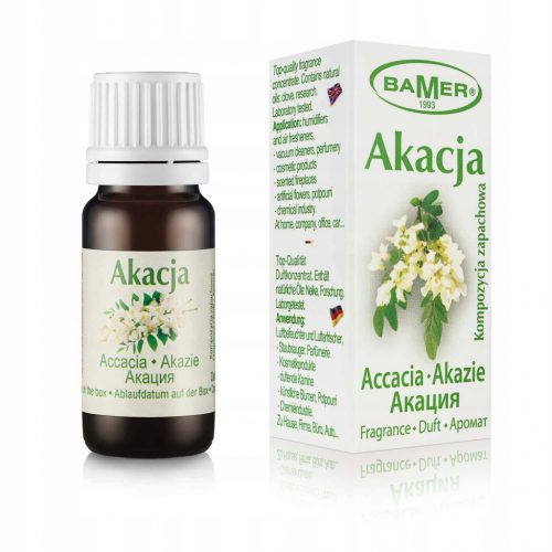  Olio profumato ACACIA Composizione della fragranza Accacia 7ml BAMER