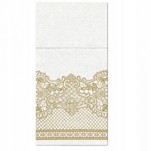  Portaposate Gold Lace 40cm - 25 pz