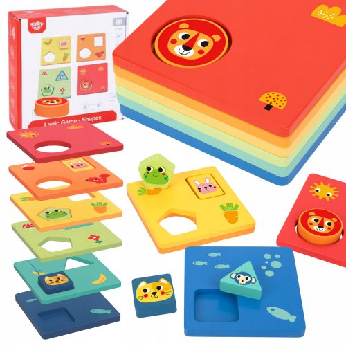  Montessori Learning Shapes I puzzle