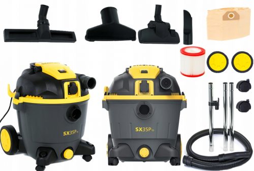  Aspirapolvere industriale Stanley SXVC35PTDE 1600 W