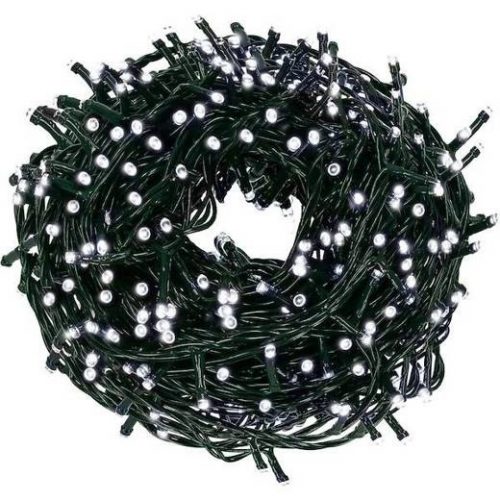  Luci decorative per albero di Natale a LED 200 bianco freddo per esterni/interni 15 m