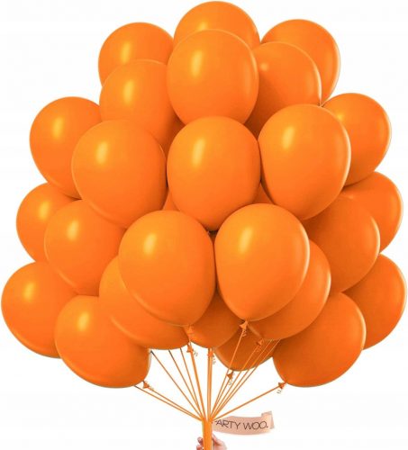  PALLONCINI ARANCIONE SET PALLONCINI PALLONCINI HALLOWEEN GRANDI 12" x100