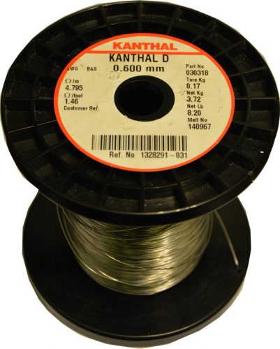 Filo di resistenza - Kanthal D - 0,6 mm x 20 m