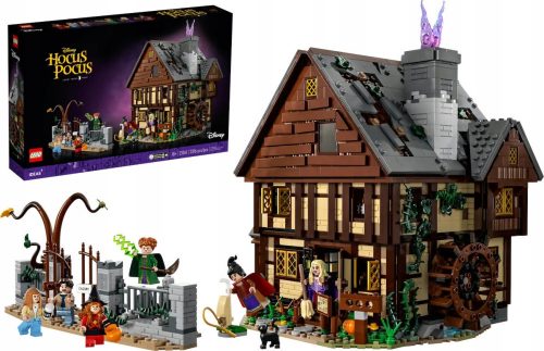  LEGO Ideas 21341 Disney Hocus Pocus: La capanna delle sorelle Sanderson