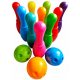  Birilli da bowling GIGANTI IKR 10 pz. + 3 PALLINE - Produttore polacco