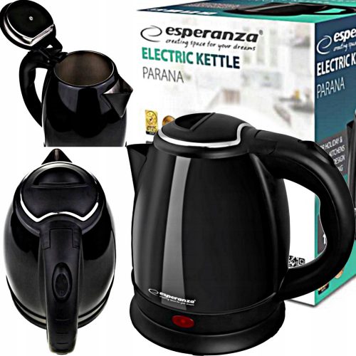  Bollitore elettrico Esperanza PARANA 1350 W 1 l nero