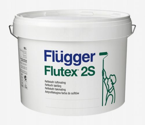 Pittura murale acrilica Flügger 10 l Bianco opaco