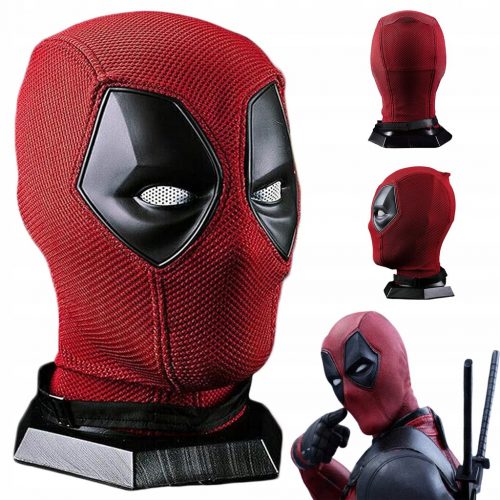  MASCHERA COMPLETA IN MAGLIA DEADPOOL per Cosplay