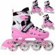  Pattini in linea 4in1 Nils Extreme NH10905A, rosa, taglia 35-38