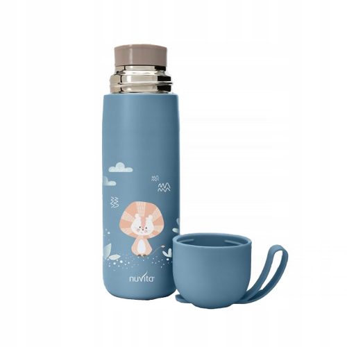  Thermos per bevande Nuvita, 0,4 l, blu