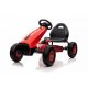 A-18 Go-Kart a pedali rosso