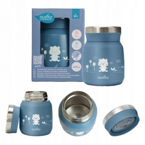  Thermos per cena Nuvita 0,3 l blu