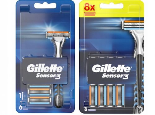  Rasoio GILLETTE SENSOR3 per cartucce rasoio 1 pz.