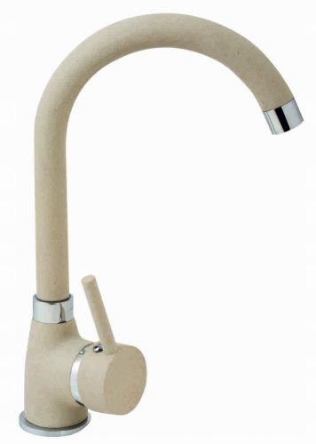 Brenor Algea 02 rubinetto cucina da terra beige