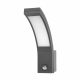  Lampada da facciata Adviti Piryt LED con sensore di movimento 10 W 800 lm IP54 grigio