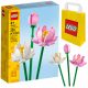  LEGO Creator 40647 Fiori di loto + Sacchetto di carta LEGO 6315786 giallo 24x8x18 cm