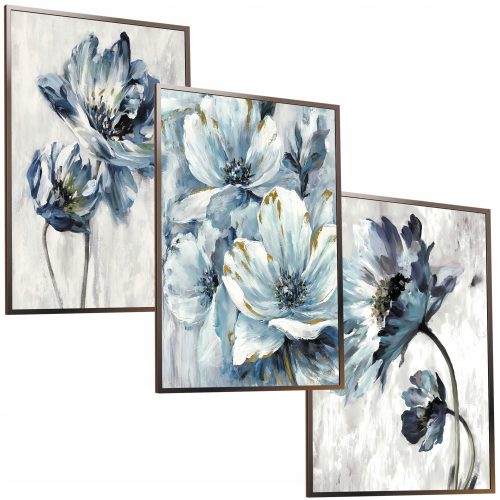 30x40 SET CORNICE DIPINTI POSTER CORNICE ARTE FIORI NATURA BOHO