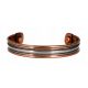  Bracciale BRM03 fatto a mano in India, 20 cm, rame