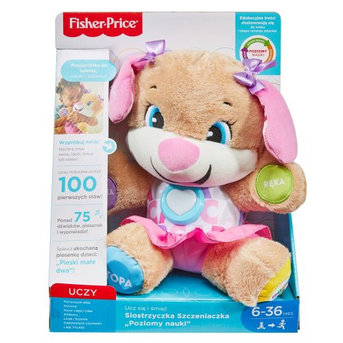  Peluche Sorellina Cucciolo Impara e Ridi Fisher-Price