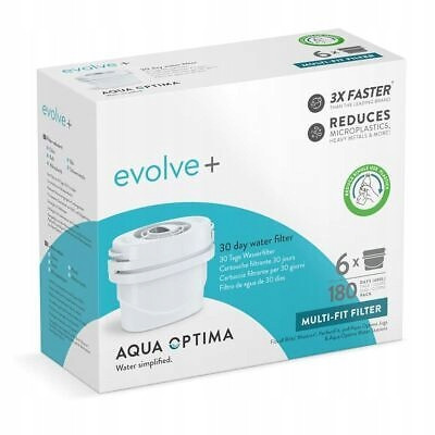 Inserto filtro Aqua Optima Evolve+ 6 pz.