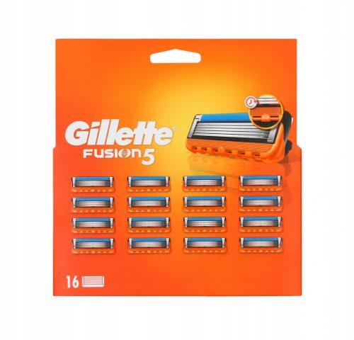  Gillette Fusion5 Lame di ricambio per rasoi da uomo, 16 pezzi