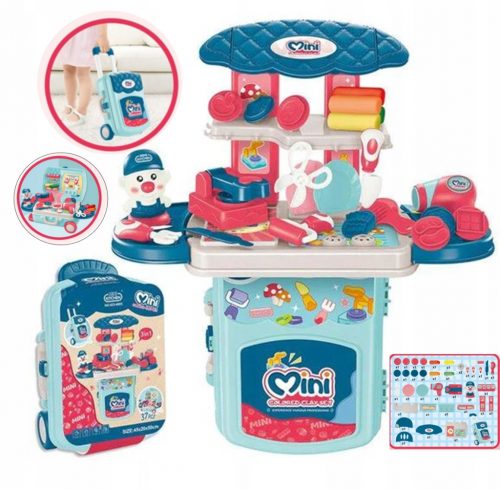  Joy4kids cucina per bambini CUCINA PER BAMBINI CON ZAINO ATTREZZATURA