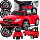  GIRO SU PUSHER WALKER 3 in 1 AUTO A RUOTE GRANDI MERCEDES CLACSON MUSICA