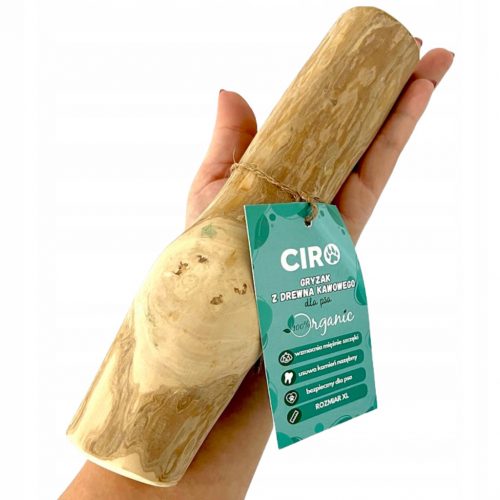  Ciro COFFEE STICK Naturale DA MASTICARE PER CANI, taglia XL