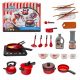  Set da cucina Set da cucina Piastra Bollitore Padella Utensili 24 Elementi