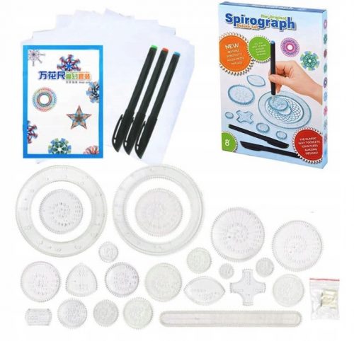  SET DI DISEGNI CON SPIROGRAFO GIOCATTOLO EDUCATIVO PER BAMBINI