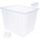 Contenitore box con coperchio per giocattoli, 30 l