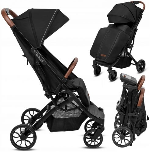  PASSEGGINO COMPATTO KIDWELL COLMER JET BLACK FINO A 22 KG