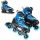  Pattini a rotelle Nils Extreme NH18192A Neri, Blu, taglie 39-43