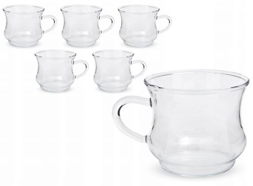 Termisil Iza tazza, vetro, 220 ml, 6 pz.