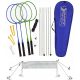 BEST SPORTING 500 racchette x4 racchette da badminton con navette a rete