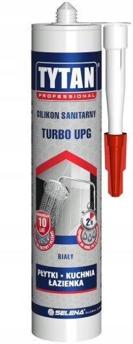 Tytan Professional silicone sanitario bianco 280 ml